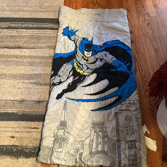 Pottery Barn Kids Batman Sleeping Bag! - Picture 2 of 4